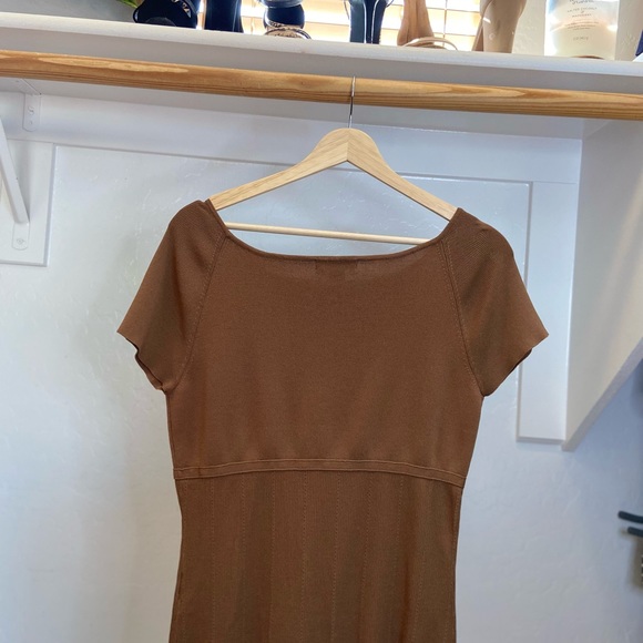 Dress Barn Brown Blouse | Size Large - Picture 4 of 5